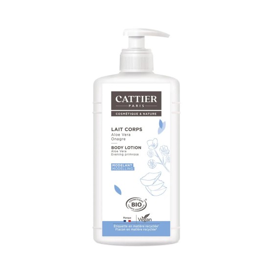 Lait corps modelant à l'onagre et aloé véra BIO 500 ml - Cattier Lait corps modelant à l'onagre et aloé véra BIO 500 ml - Cattier