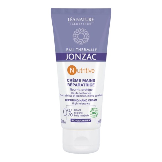 Crème mains réparatrice BIO Nutritive 50 ml - Jonzac Crème mains réparatrice BIO Nutritive 50 ml - Jonzac