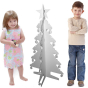 Paperpod - Sapin en carton Blanc