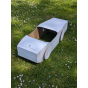 Voiture en carton Blanc - Paperpod