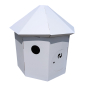 Hutte en carton Blanc - Paperpod