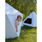 Pyramide en carton Blanc - Paperpod
