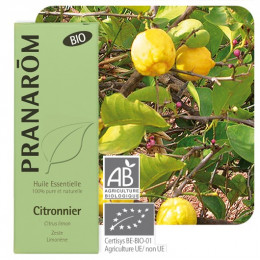 Huile essentielle de Citron zeste BIO 10 ml  - Pranarôm