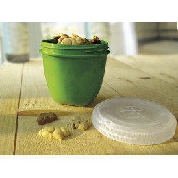 Boîte conservation - matériaux recyclés 235 ml - Verte