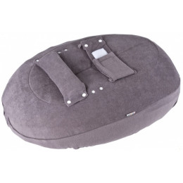 Nidolino housse pour transat naturel - Gris souris