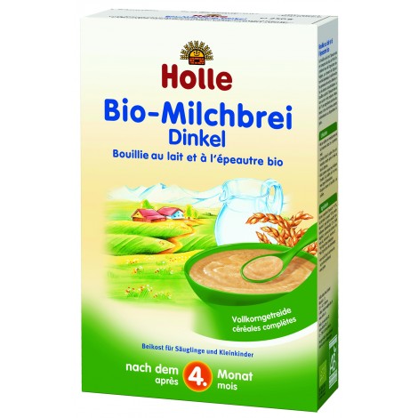 Bouillie au lait et à l'épeautre bio - dès 4 mois  