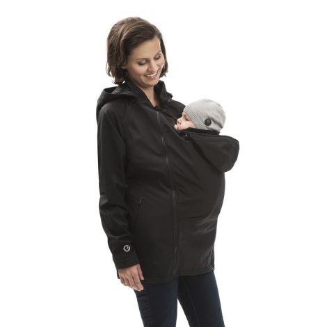 Veste toute saison SOFTSHELL pour deux - Noir Veste toute saison SOFTSHELL pour deux - Noir