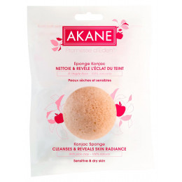 Eponge Konjac rose - éclat