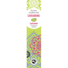 Encens traditionnel Indien Cardamone 20 g