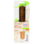 Brosse fine en bois d'olivier et poils de sanglier