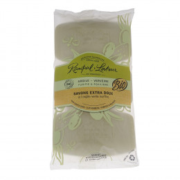 Savons extra doux au Argile - Verveine Bio 3 x 150 g