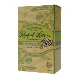 Savons extra doux au Argile - Verveine Bio 150 g
