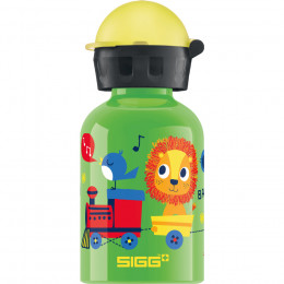 Gourde en aluminium - 300 ml - Jungle train