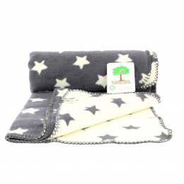 Plaid en coton BIO - Etoiles