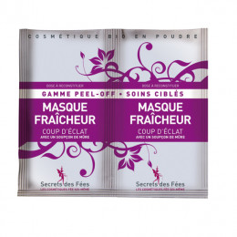 Masque fraîcheur Coup d'éclat 2 x 8 g