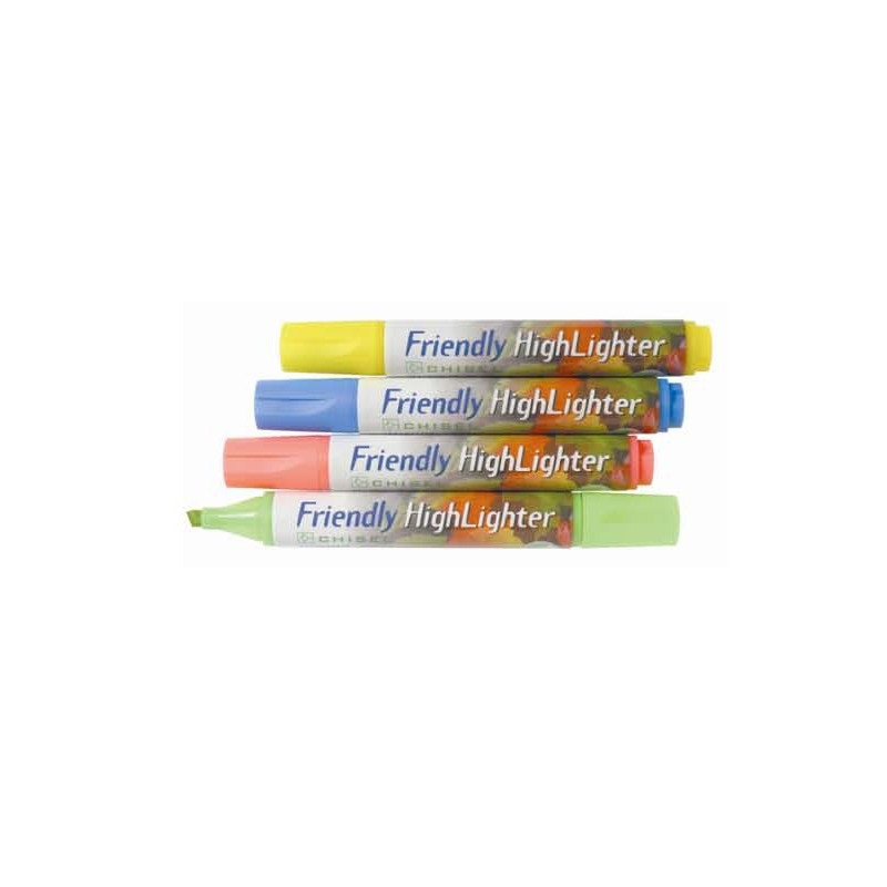 Friendly Marker - Marqueurs surligneurs fluo - Sebio