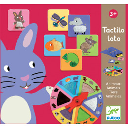 Tactilo loto: Animaux - à partir de 3 ans