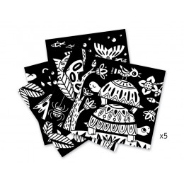 Set de coloriage velours 'Bestioles' - à partir de 3 ans