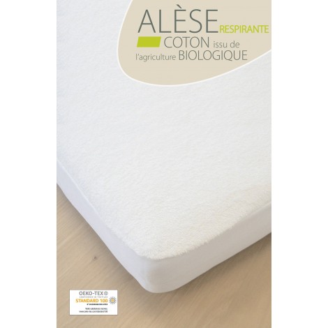 Alèse en Coton Bio Pour Lit Junior 90x200 cm - Kadolis Alèse en Coton Bio Pour Lit Junior 90x200 cm - Kadolis