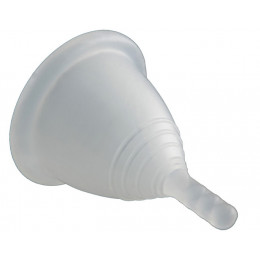 Coupe menstruelle classique - Tige - transparent