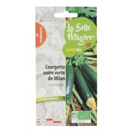 Courgette noire verte de Milan - Cucurbita pepo L - 1,6g
