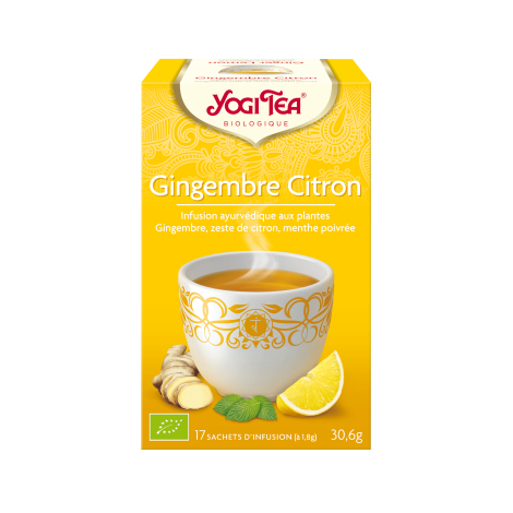 Infusion Gingembre Citron 17 sachets