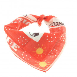 Foulard Pique Nique en coton Bio