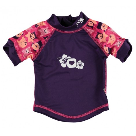 T-Shirt anti-UV - Monstre Rose Edie