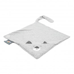 Bavoir Numi en coton Bio Gris
