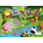Puzzle géant Les animaux de la jungle 30 pièces - à partir de 3 ans