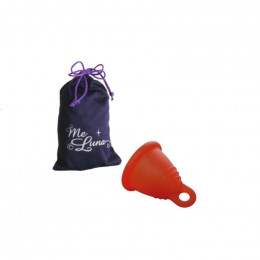 Coupe menstruelle classique SHORTY - Anneau - rouge