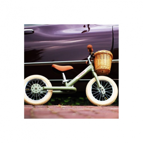 Trybike 2-en-1 vintage vert - draisienne