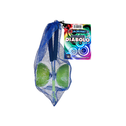 Diabolo avec baguettes en aluminium - Lime - à partir de 8 ans