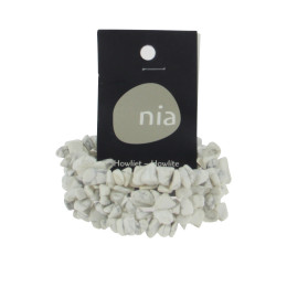 Bracelet baroque large Howlite