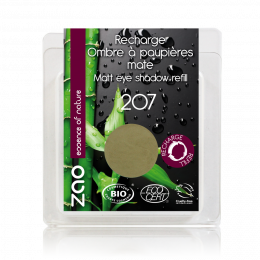 Recharge ombre à paupières mat - vert olive - 207 - 3 g