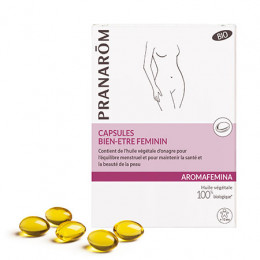 Capsules bien-être féminin Aromafemina