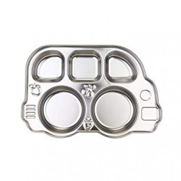 Plateau repas en inox - Bus
