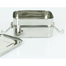 Boîte en inox à deux étages - Buruni - 1300 ml