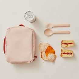 Lunch bag Go REPet - Blush et terracotta