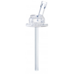 Biberon évolutif en inox 325 ml paille Pink Swirl