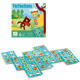 Tic Tac Cats - Jeu de stratégie - à partir de 6 ans