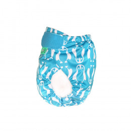 Culotte de protection PeeNut - Bleu manchots