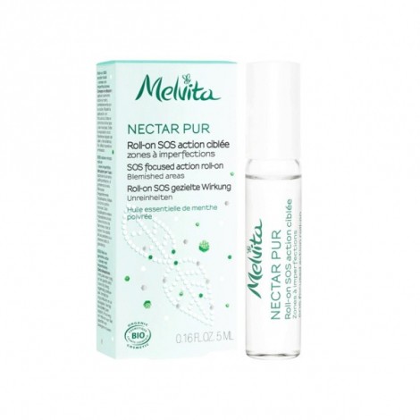 Roll on purifiant Bio SOS imperfections "Nectar Pur" 5 ml Roll on purifiant Bio SOS imperfections "Nectar Pur" 5 ml