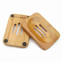 Porte savon plat en bambou