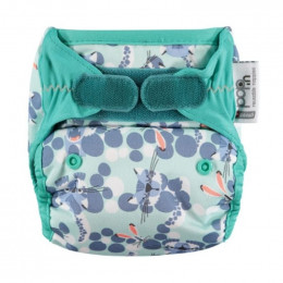 Couche lavable Pop-In avec insert bambou TU - Léopard des neiges