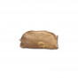 Petite trousse de toilette en coton BIO Taupe **