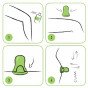 Bubble-in Ventouse de massage anti cellulite