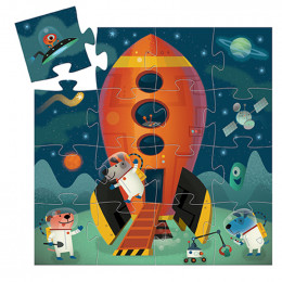 Puzzle silhouette - Navette spatiale