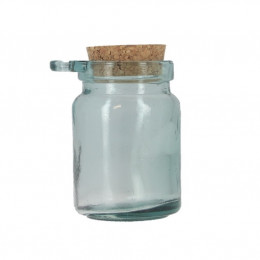 Pot à condiments en verre recyclé - 250 ml 