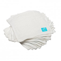 Mini kit lingettes - bambou éponge Terry - Cream - Mandarine